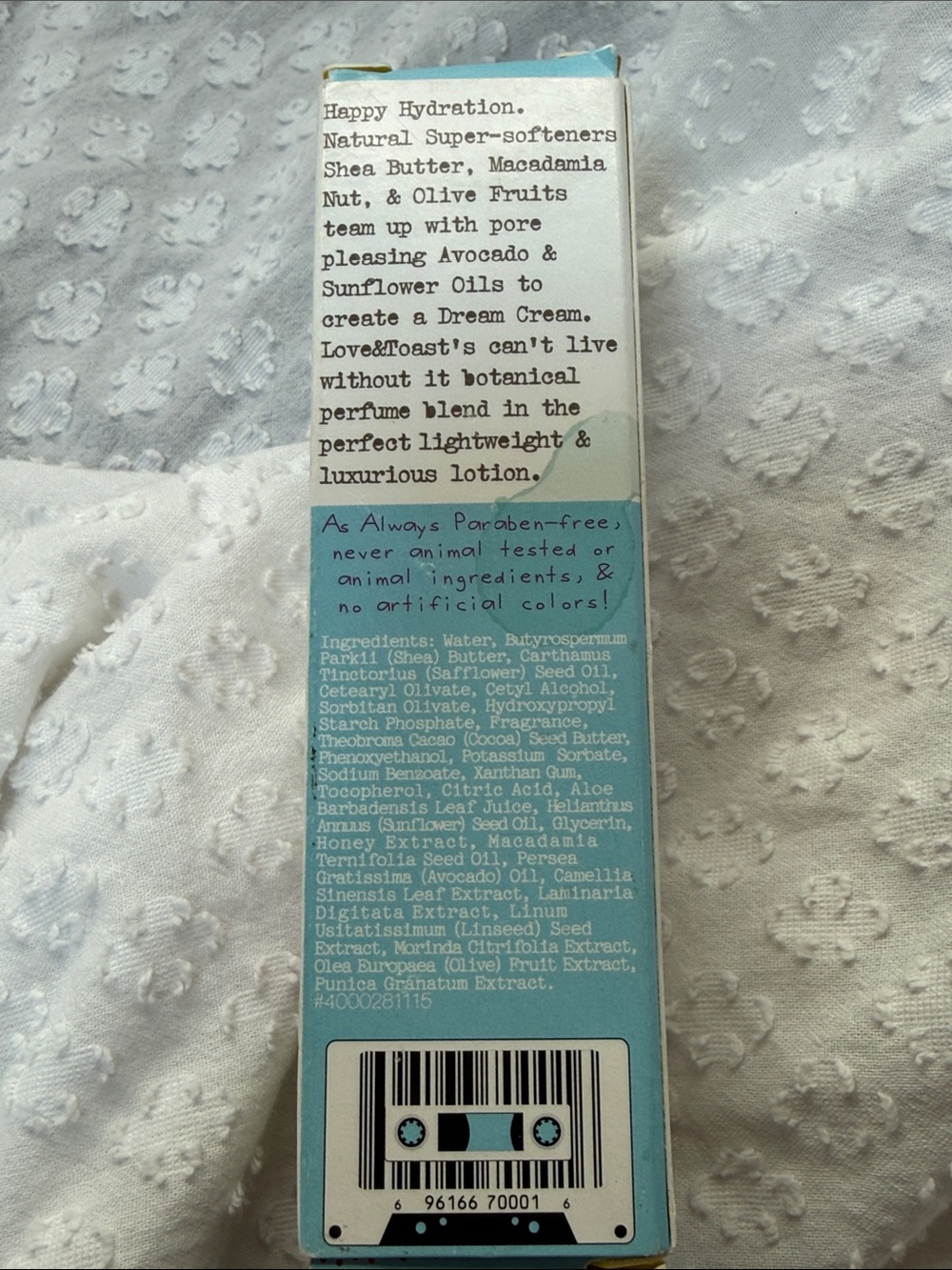 love & toast Honey Coconut Hand Creme - Picture 2 of 8
